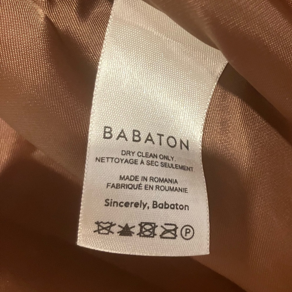 Aritzia Babaton Connor Long Wool Coat Camel | Belted | -20°C | S - Picture 8 of 12